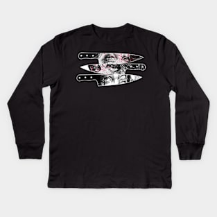 Eye Am Dead 1 Kids Long Sleeve T-Shirt